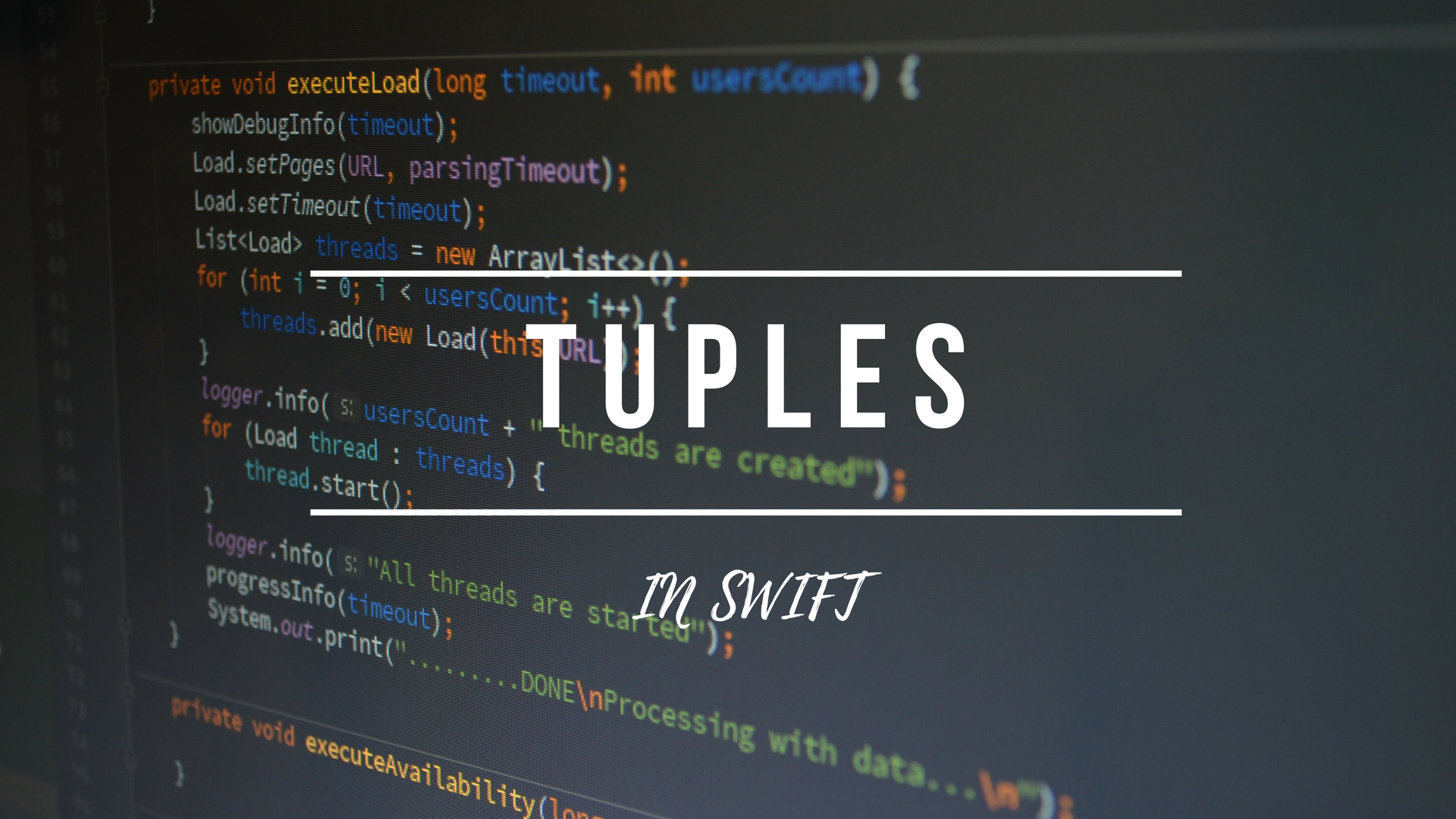 Tuples In Swift Explained