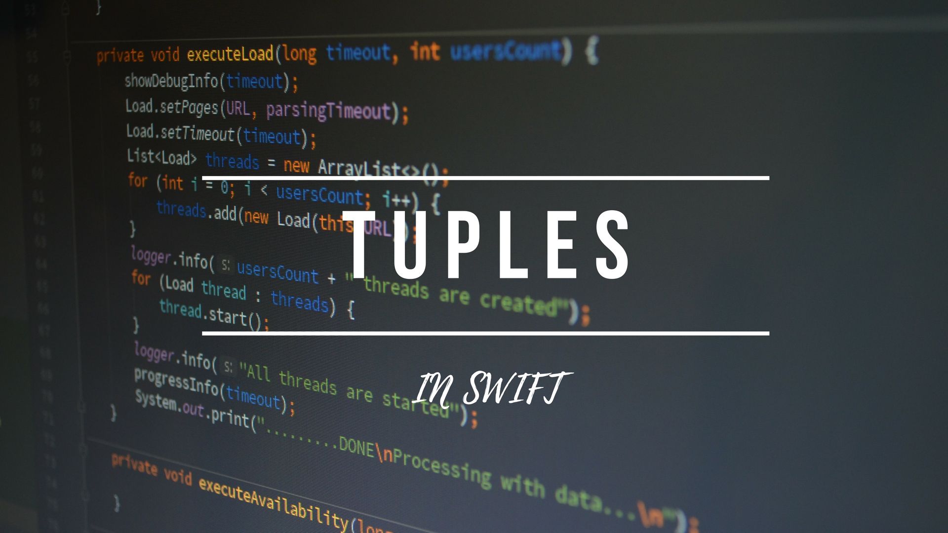 Tuples In Swift Explained